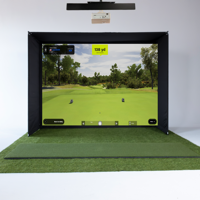 Red Stakes Golf RSG Pro Simulator Packages w/Optoma Projector