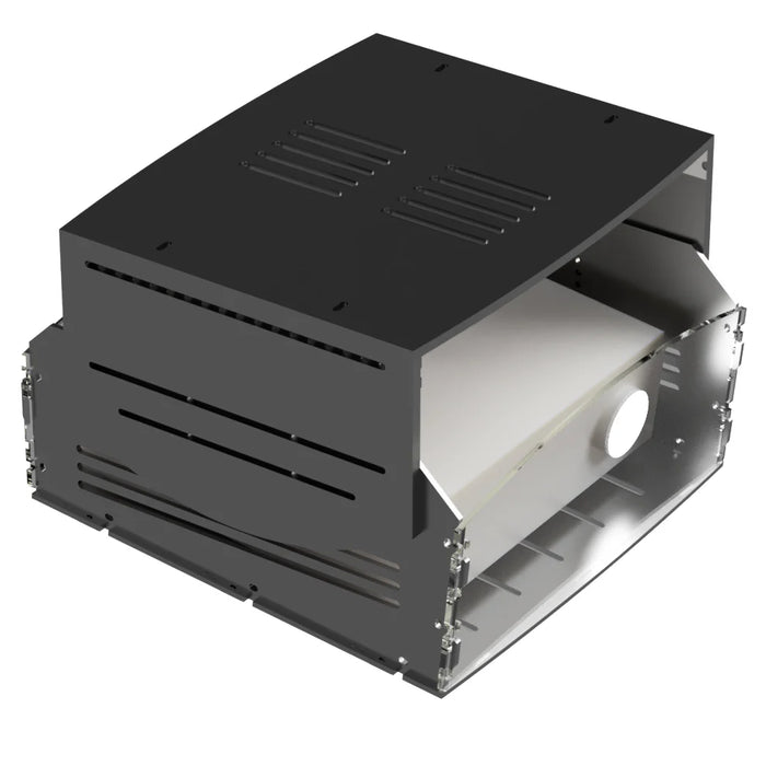 All Sports Systems - Sky Rail+ Ceiling Mount Projector Shield - 14"W x 14"L x 10"H