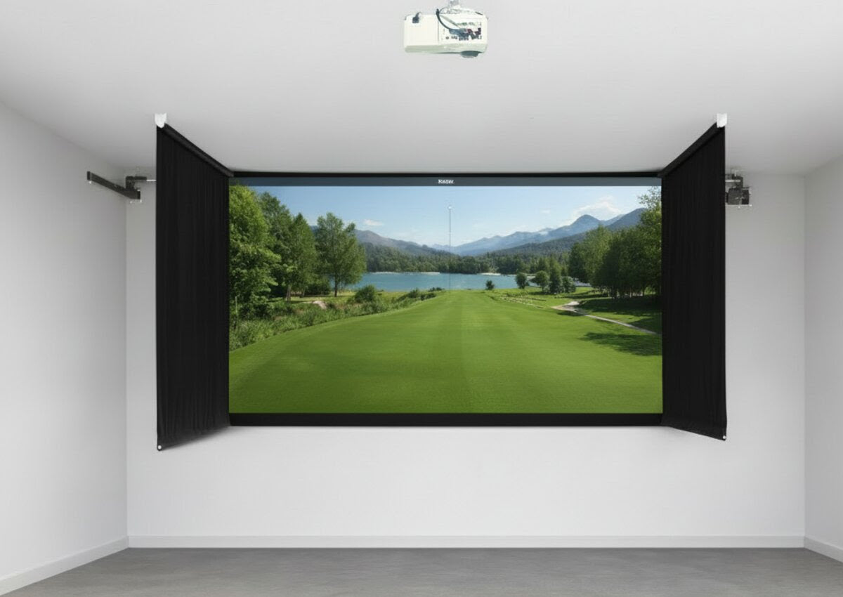 Retractable Golf Screen for a Spare Room: 2026 Guide