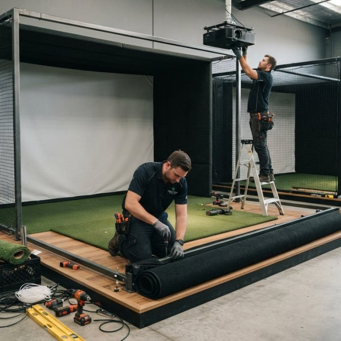 Commercial Golf Simulator Installation: A 7-Step Setup Guide
