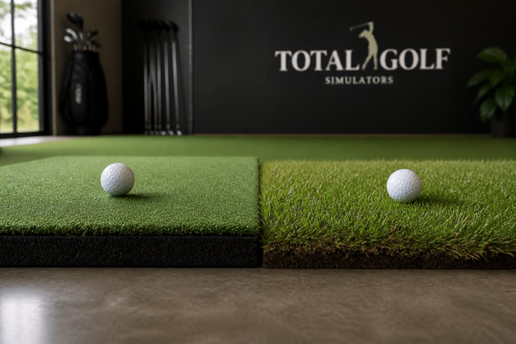 Golf Hitting Mat vs Real Grass Feel: 2026 Comparison