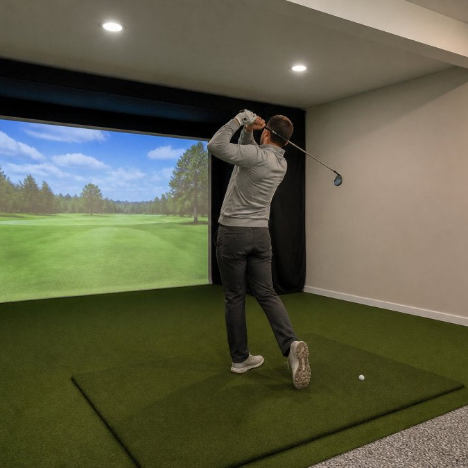 Golf Simulator for 9-Foot Ceilings: Setup Guide