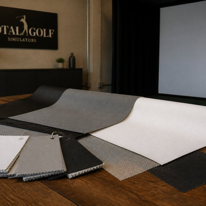 Golf Simulator Impact Screen Material: How to Choose
