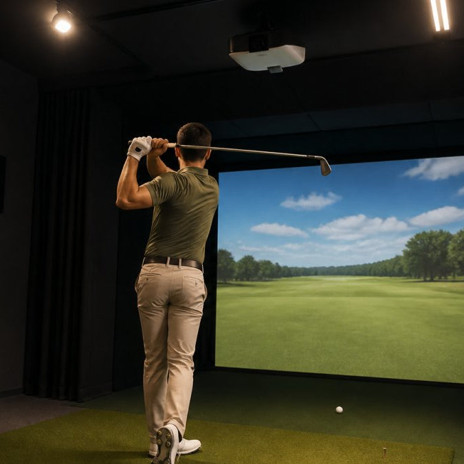 Golf Simulator Lighting Ideas for Better Tracking