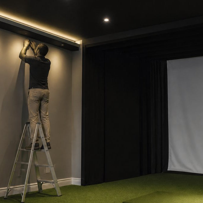 How to Optimize Golf Simulator Lighting for Sensors