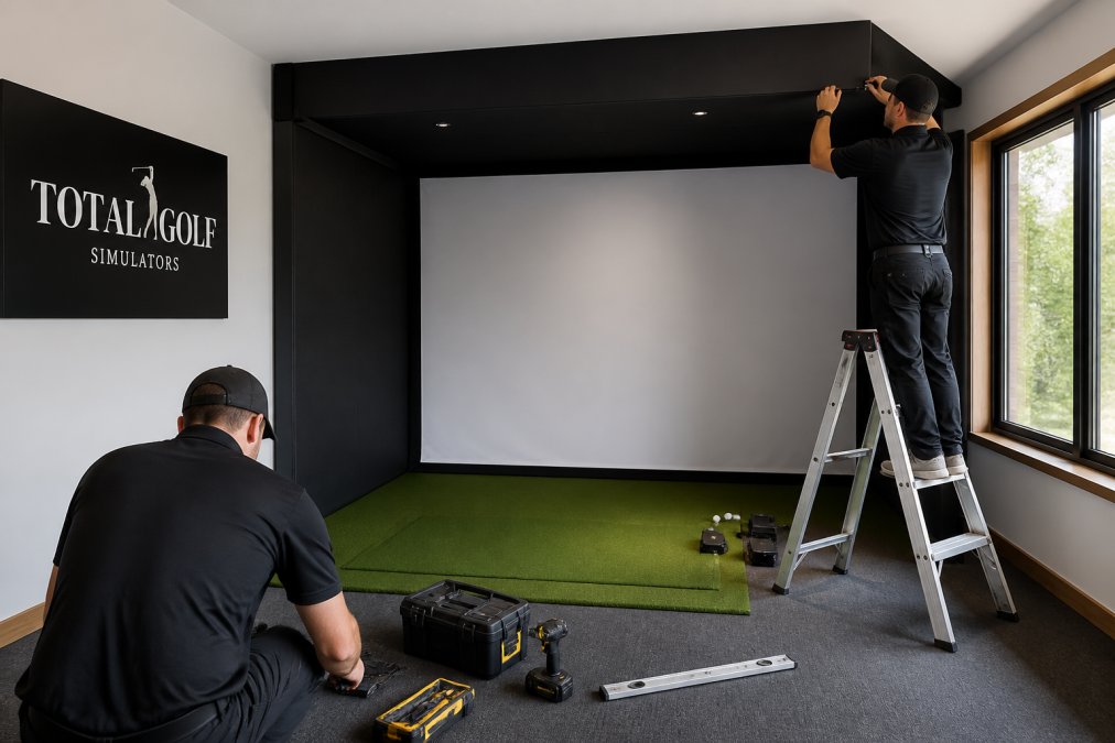 Why Professional Golf Simulator Installation Matters