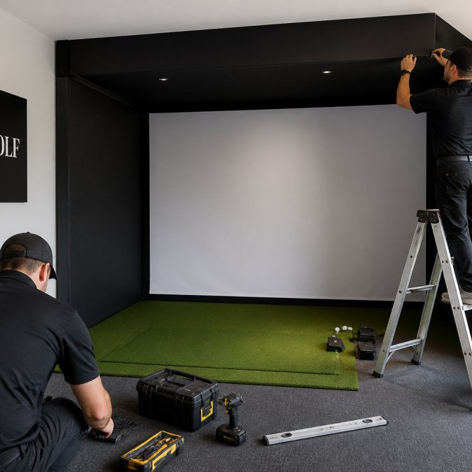Why Professional Golf Simulator Installation Matters