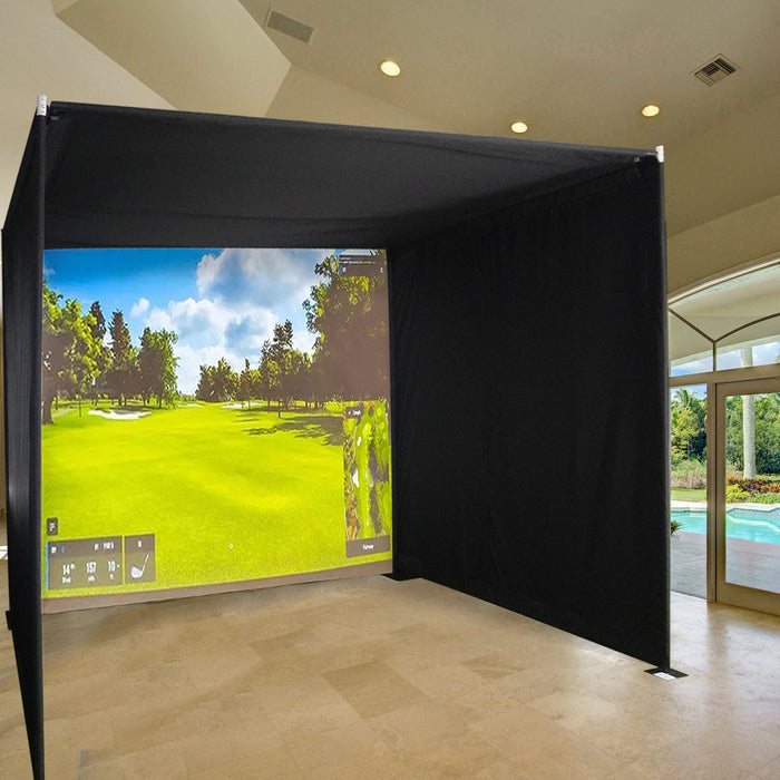 Impact Sports - Space Saving Collapsible Enclosure - 9'10"W x 8'6"D x 8'2"H