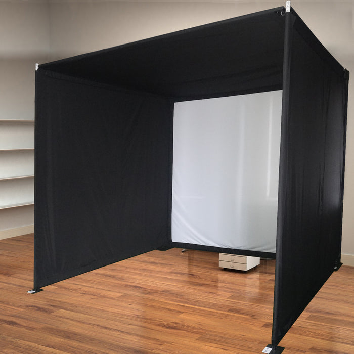 Impact Sports - Space Saving Collapsible Enclosure - 9'10"W x 8'6"D x 8'2"H