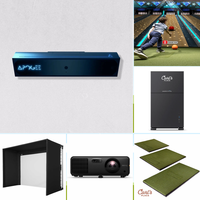 Apogee Golf Simulator Package - High End Upgrade