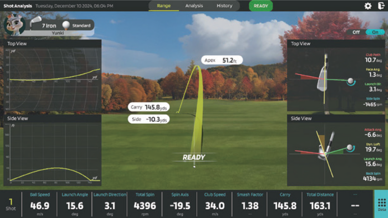 Nvisage NEO-E Launch Monitor