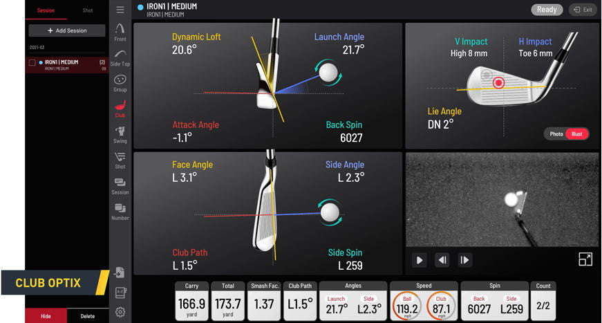 Uneekor Eye XO2 Launch Monitor & Optional Uneekor XO2 "All In" Pkg