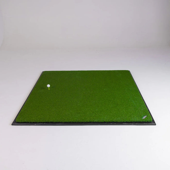 Golf Bays - Insert Tee Hitting Mat w/Shock Absorbing Foam Base - 4'11"X4'11"