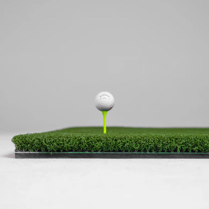 Golf Bays - Insert Tee Hitting Mat w/Shock Absorbing Foam Base - 4'11"X4'11"