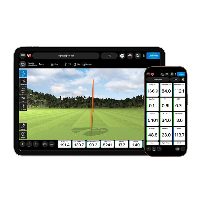 FlightScope Mevo + Launch Monitor