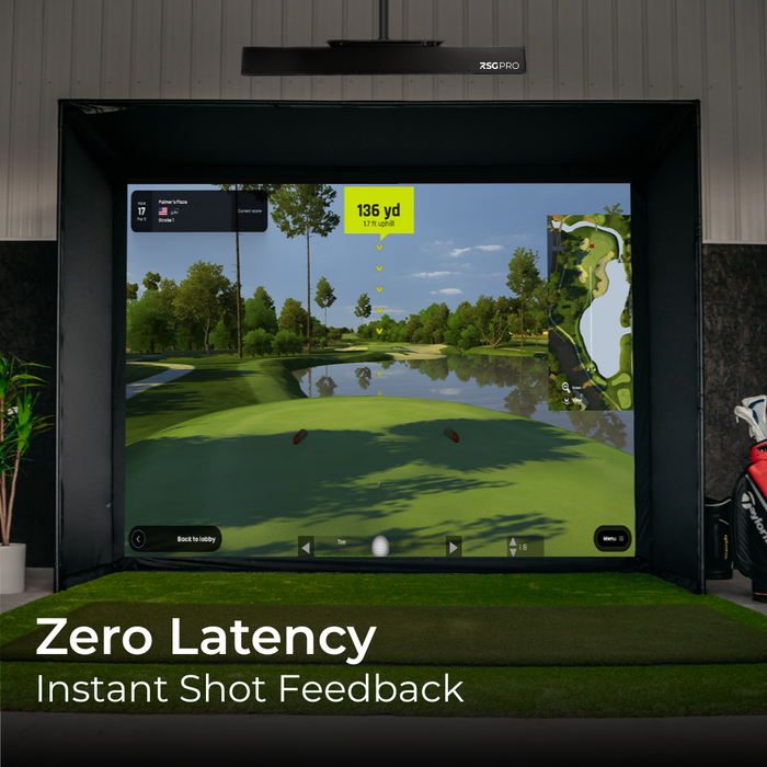 Red Stakes Golf RSG Pro Overhead Indoor Launch Monitor - w/free RSG Software