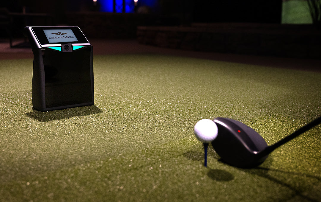 TruGolf Launch Box Indoor & Outdoor Launch Monitor w/Instant Shot Detection & 30 courses