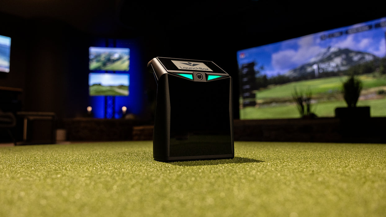 TruGolf Launch Box Indoor & Outdoor Launch Monitor w/Instant Shot Detection & 30 courses