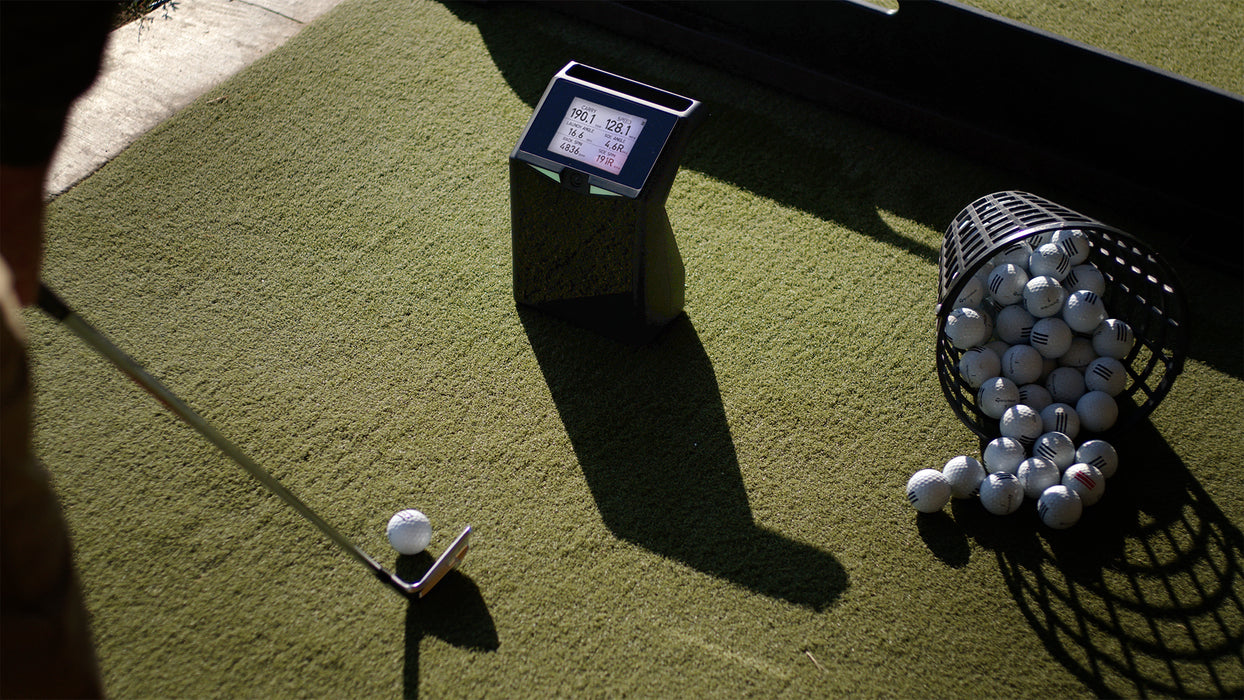 TruGolf Launch Box Indoor & Outdoor Launch Monitor w/Instant Shot Detection & 30 courses
