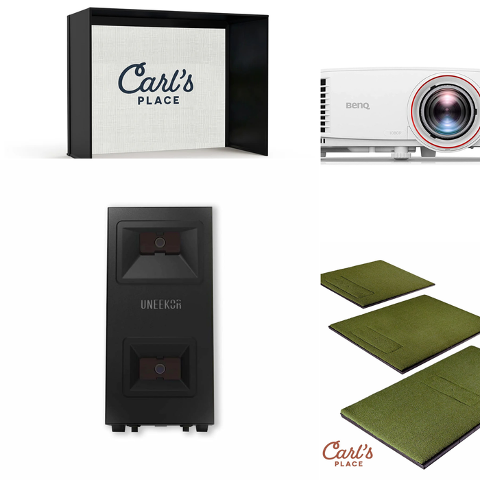 Uneekor Eye Mini Lite Golf Simulator Package