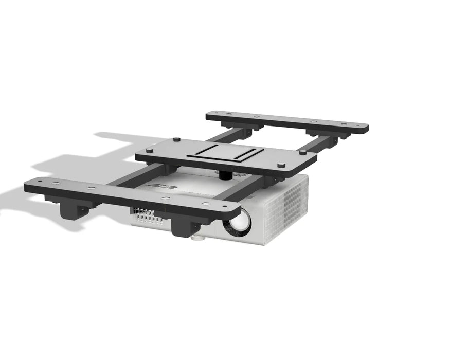 All Sports Systems - SkyRail Adjustable Projector Ceiling Mount Sliding Track - Flat or Vaulted Ceilings