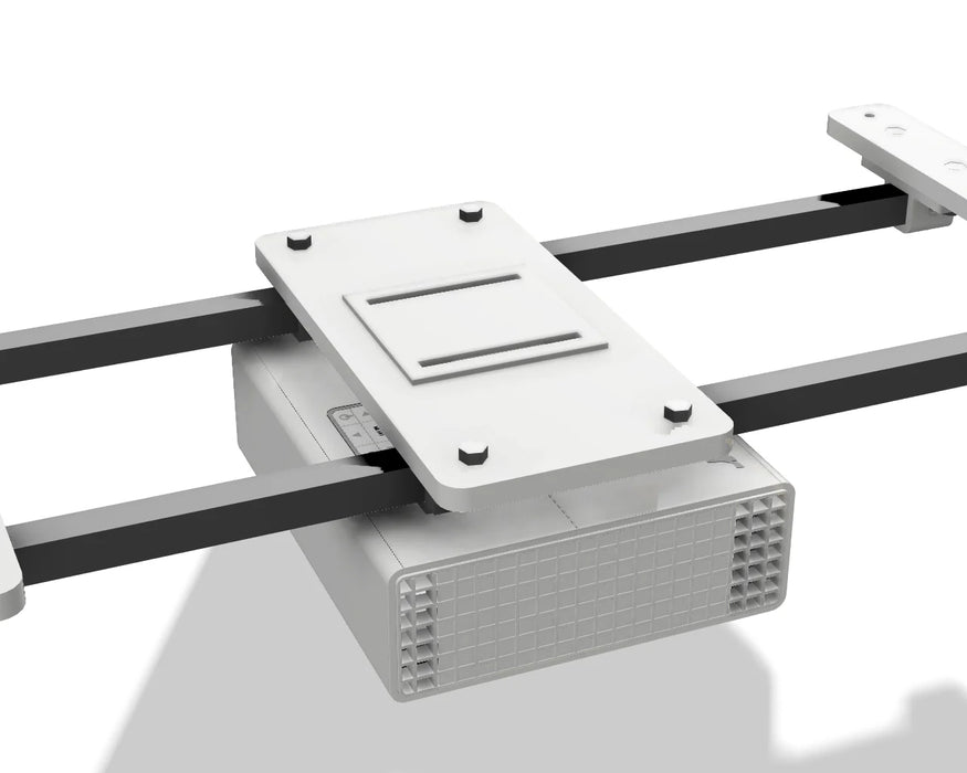 All Sports Systems - SkyRail Adjustable Projector Ceiling Mount Sliding Track - Flat or Vaulted Ceilings